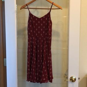 Maroon old navy dress